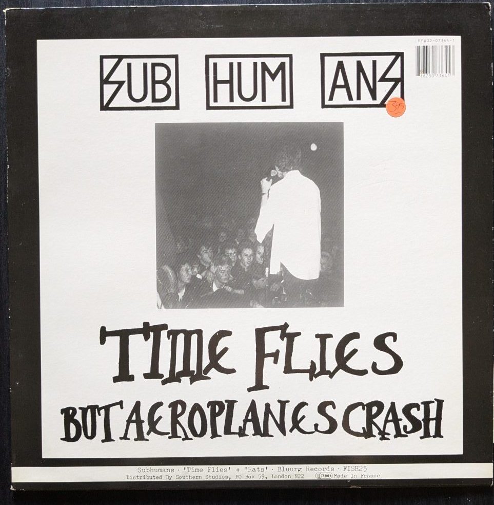Subhumans: Time Flies + Rats